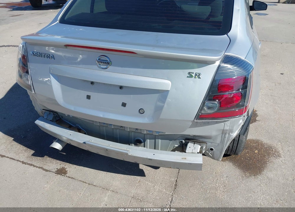 2012 NISSAN SENTRA 2.0 SR VIN: 3N1AB6AP5CL618938