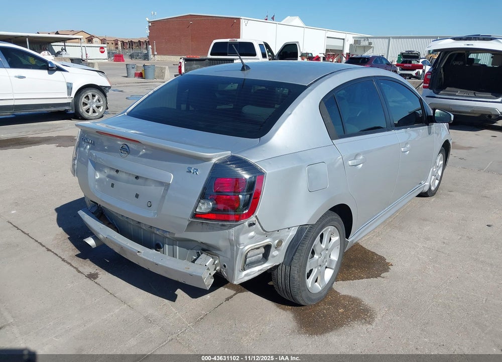 2012 NISSAN SENTRA 2.0 SR VIN: 3N1AB6AP5CL618938