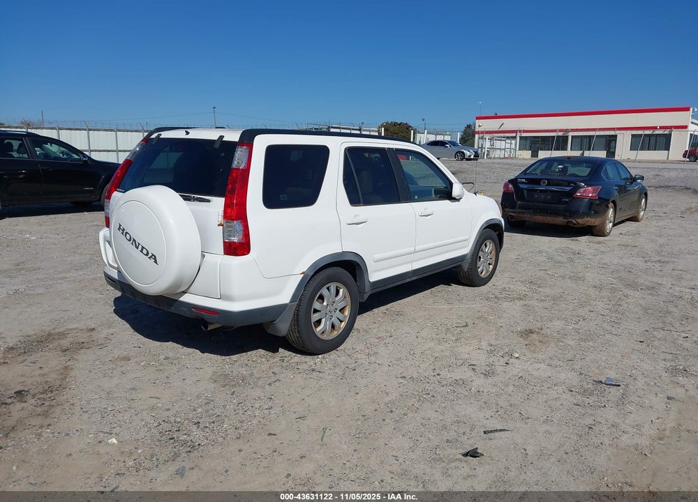 2006 HONDA CR-V SE VIN: JHLRD78956C007592