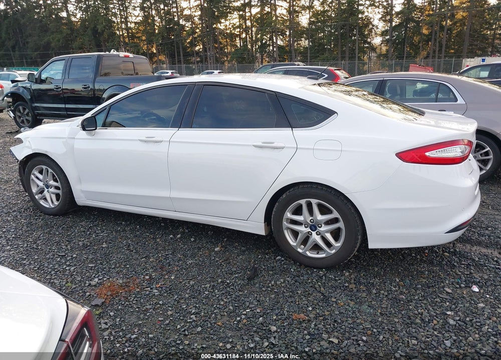 2016 FORD FUSION SE VIN: 3FA6P0H77GR196364