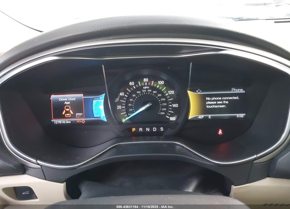 2016 FORD FUSION SE VIN: 3FA6P0H77GR196364