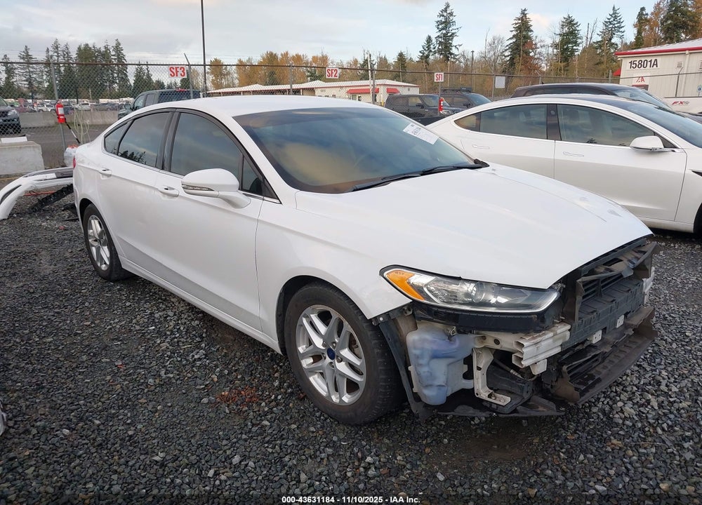 2016 FORD FUSION SE VIN: 3FA6P0H77GR196364