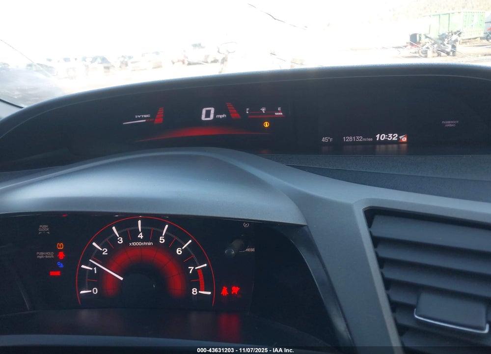 2012 HONDA CIVIC SI VIN: 2HGFB6E5XCH701660