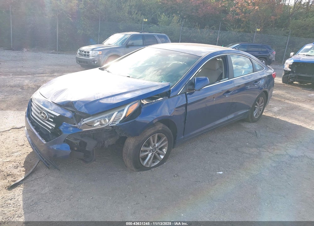 2017 HYUNDAI SONATA SE VIN: 5NPE24AF1HH507790