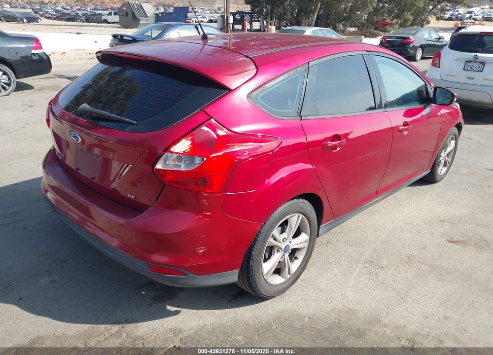 2013 FORD FOCUS VIN: 1FADP3K25DL374417