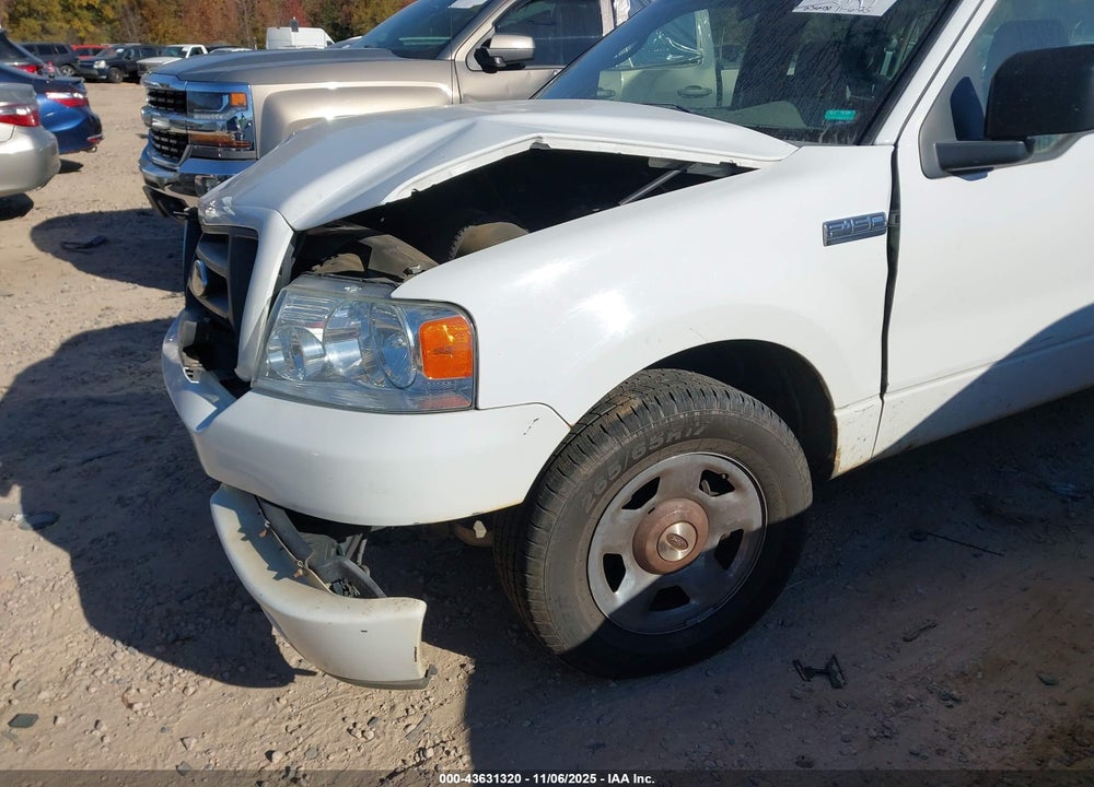 2005 FORD F-150 VIN: 1FTRX12W75NA34604
