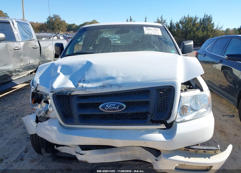 2005 FORD F-150 VIN: 1FTRX12W75NA34604