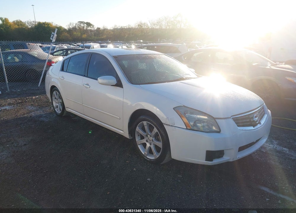 2007 NISSAN MAXIMA 3.5 SE VIN: 1N4BA41E37C851389