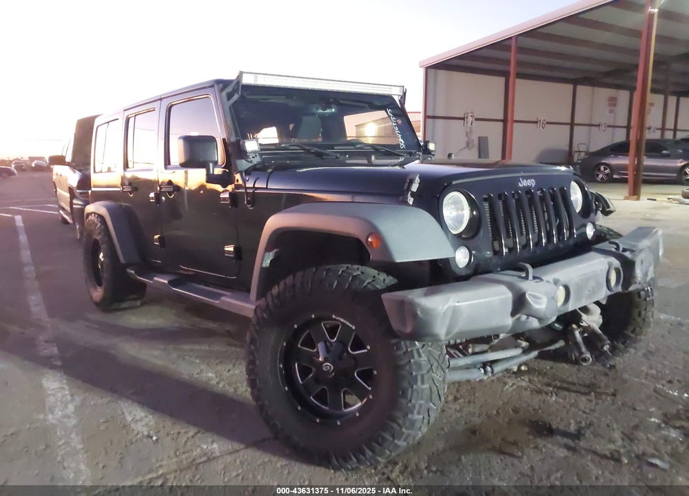 2018 JEEP WRANGLER JK UNLIMITED SPORT S 4X4 VIN: 1C4HJWDG1JL897677