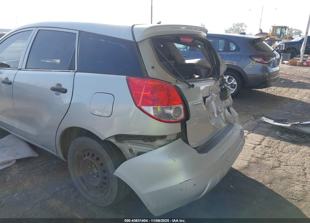 2004 TOYOTA MATRIX STANDARD VIN: 2T1KR32E74C209384