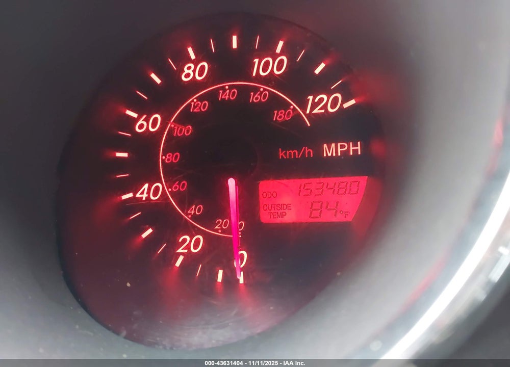 2004 TOYOTA MATRIX STANDARD VIN: 2T1KR32E74C209384