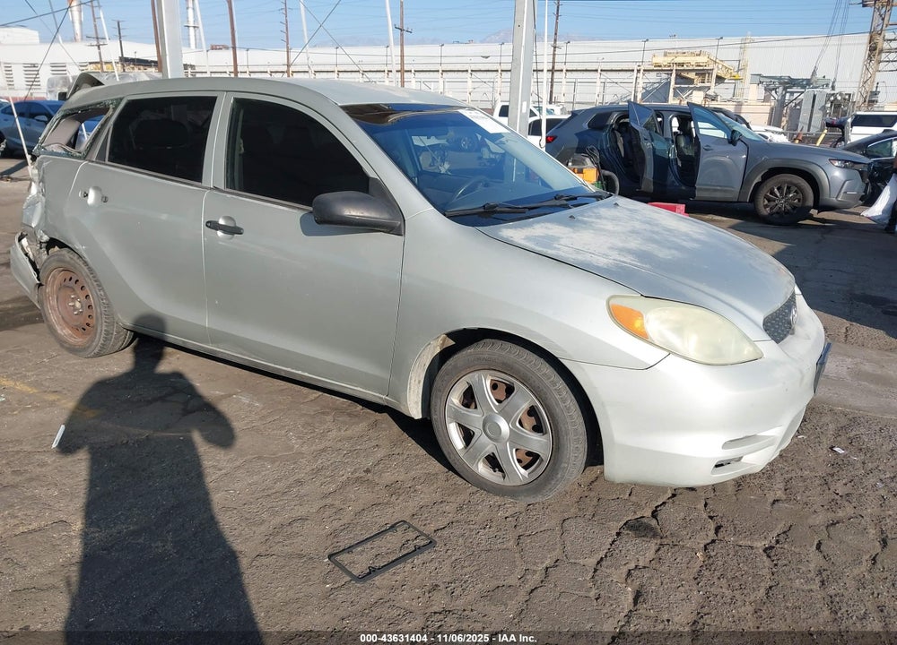 2004 TOYOTA MATRIX STANDARD VIN: 2T1KR32E74C209384