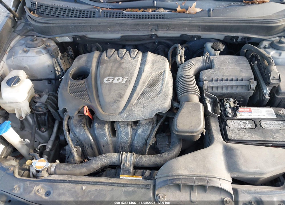2011 HYUNDAI SONATA SE VIN: 5NPEC4AC7BH238513