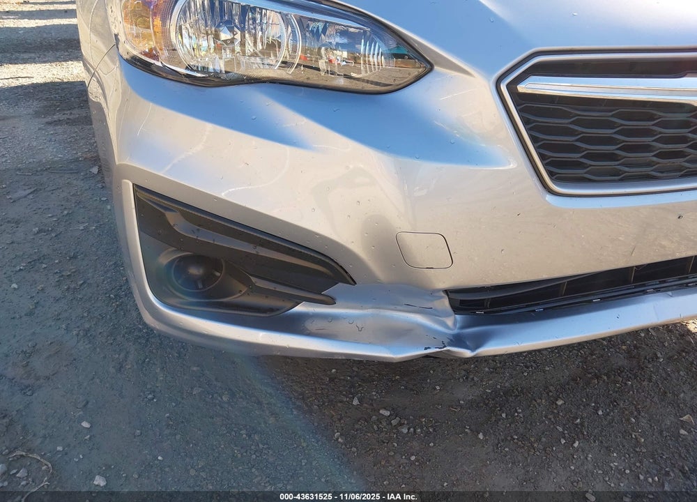 2018 SUBARU IMPREZA 2.0I PREMIUM VIN: 4S3GKAB63J3608238