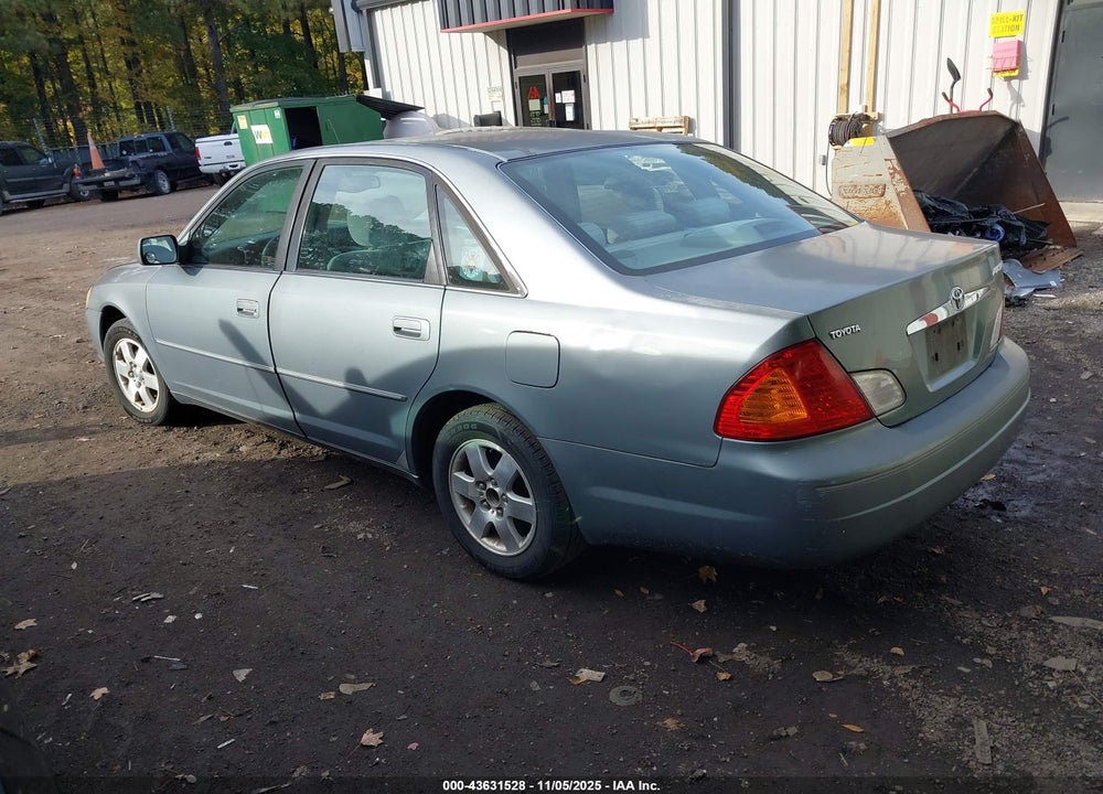 2002 TOYOTA AVALON XL VIN: 4T1BF28B52U236837