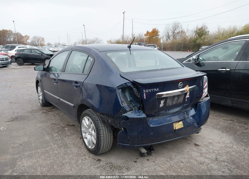2012 NISSAN SENTRA VIN: 3N1AB6AP6CL742734