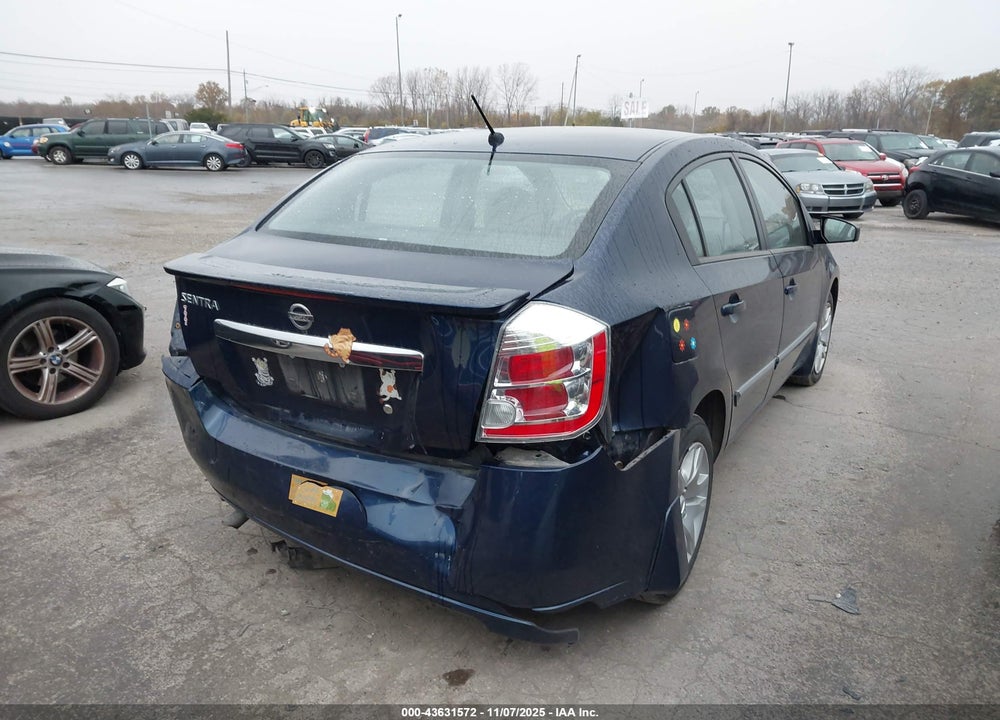 2012 NISSAN SENTRA VIN: 3N1AB6AP6CL742734
