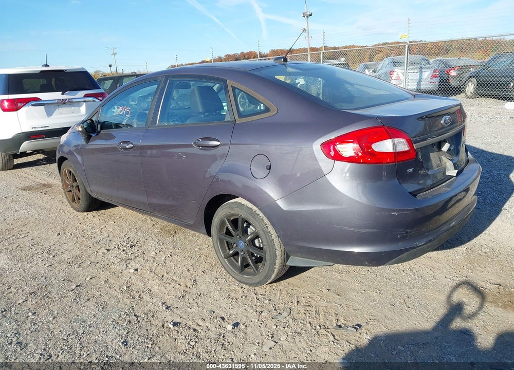2013 FORD FIESTA SE VIN: 3FADP4BJ6DM149001