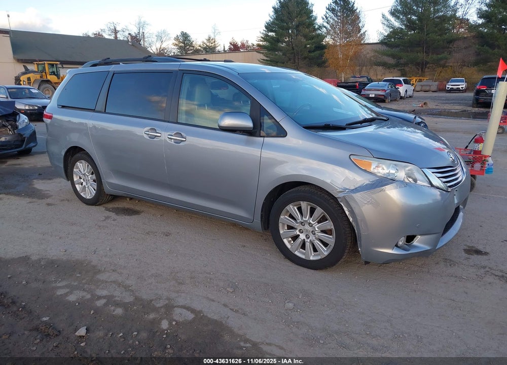 2011 TOYOTA SIENNA LIMITED VIN: 5TDDK3DC1BS027662