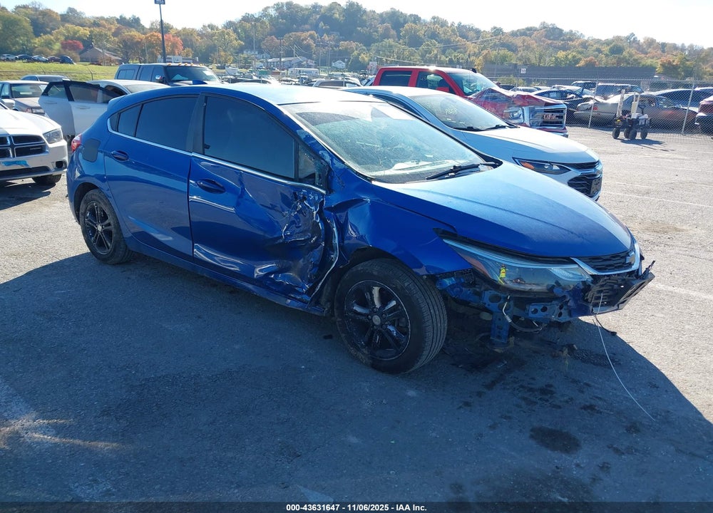 2017 CHEVROLET CRUZE LT AUTO VIN: 3G1BE6SMXHS605802