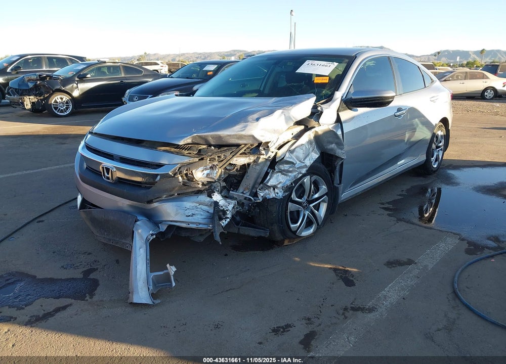 2018 HONDA CIVIC LX VIN: 2HGFC2F50JH557554