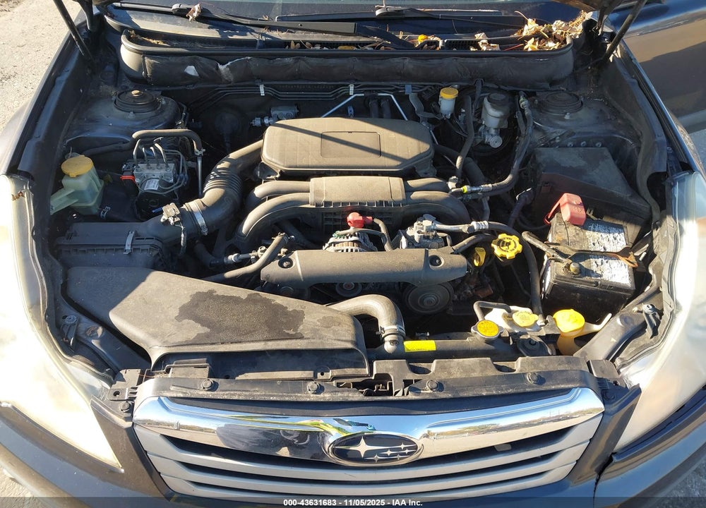 2011 SUBARU OUTBACK 2.5I PREMIUM VIN: 4S4BRBGC1B1400202
