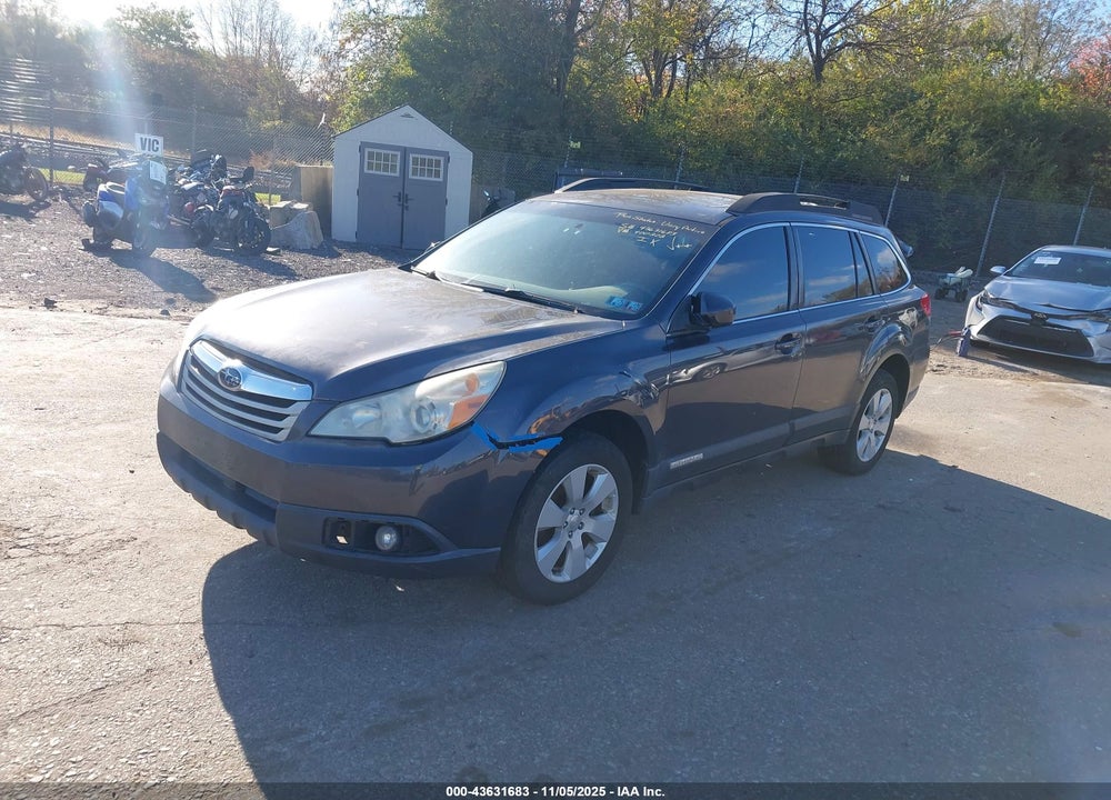 2011 SUBARU OUTBACK 2.5I PREMIUM VIN: 4S4BRBGC1B1400202