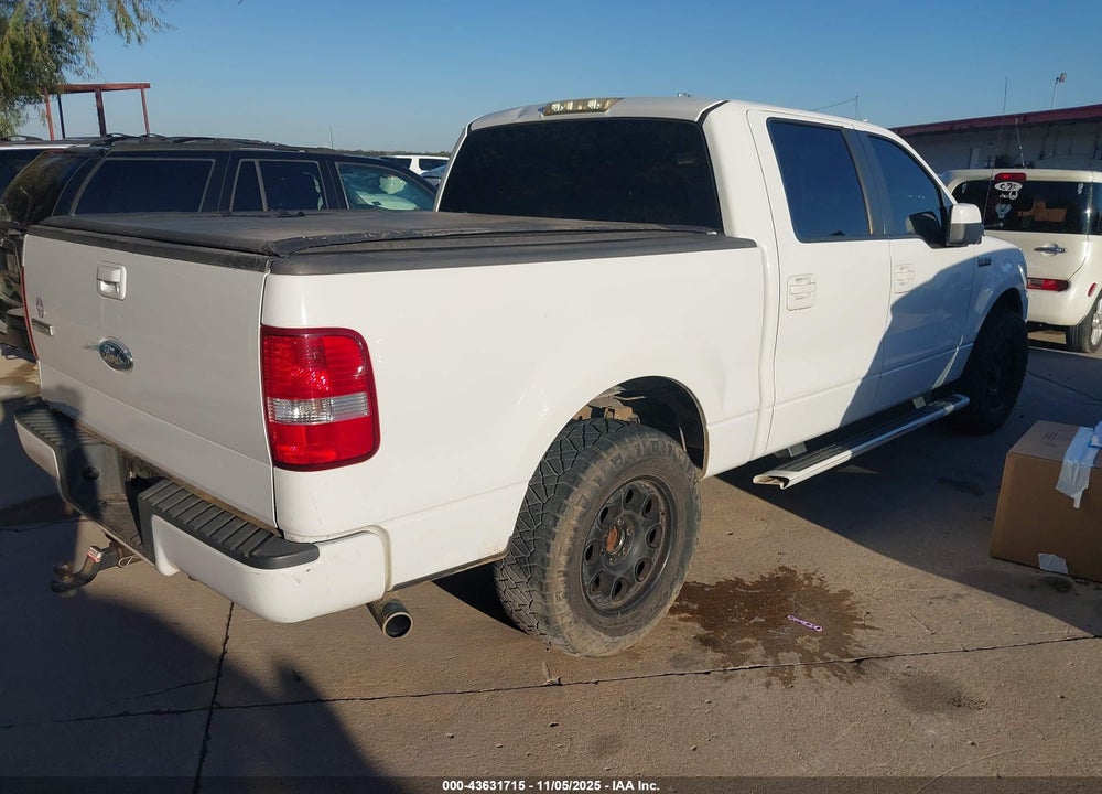 2008 FORD F-150 60TH ANNIVERSARY/FX2/XL/XLT VIN: 1FTRW12W98KB97277