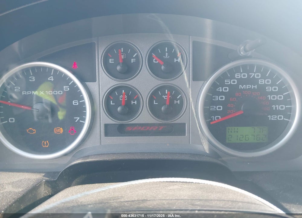 2008 FORD F-150 60TH ANNIVERSARY/FX2/XL/XLT VIN: 1FTRW12W98KB97277