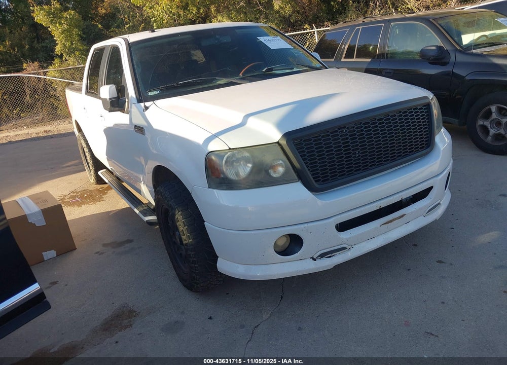 2008 FORD F-150 60TH ANNIVERSARY/FX2/XL/XLT VIN: 1FTRW12W98KB97277