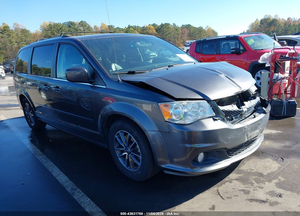 2017 DODGE GRAND CARAVAN SXT VIN: 2C4RDGCG9HR712800
