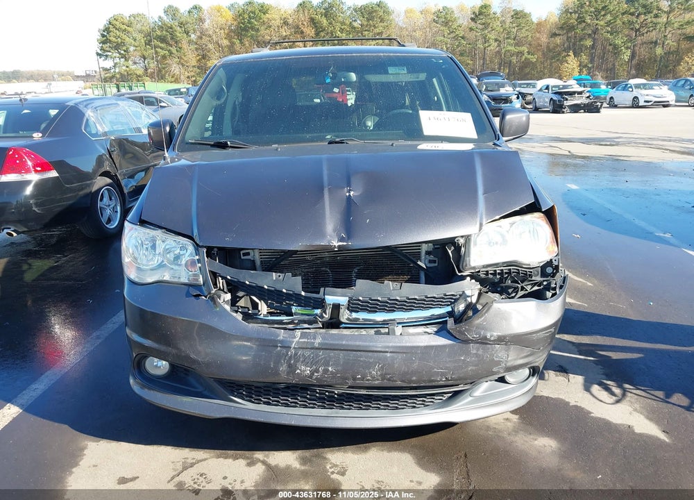 2017 DODGE GRAND CARAVAN SXT VIN: 2C4RDGCG9HR712800