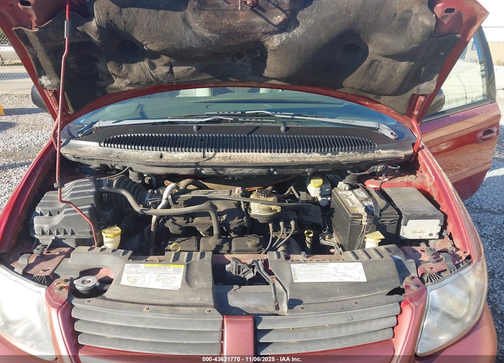 2006 DODGE GRAND CARAVAN SXT VIN: 2D4GP44L56R727464