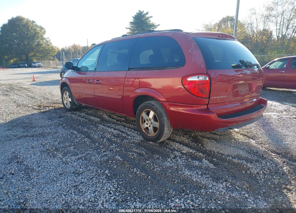 2006 DODGE GRAND CARAVAN SXT VIN: 2D4GP44L56R727464