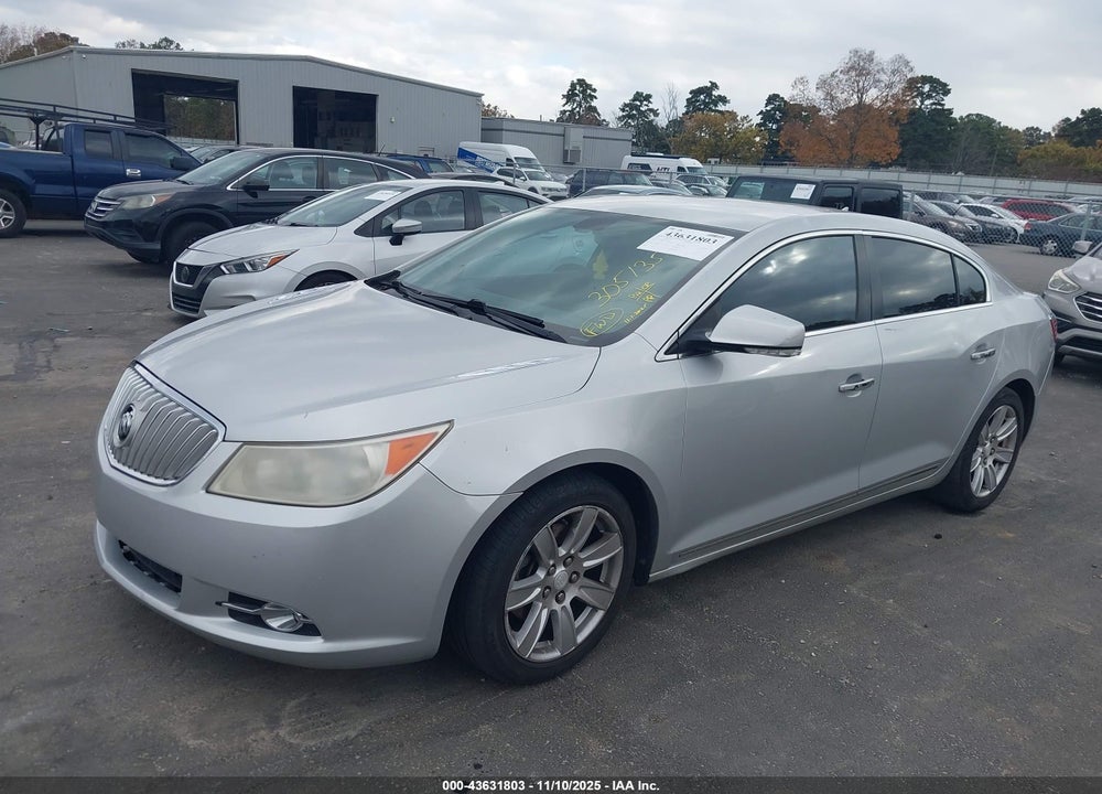 2012 BUICK LACROSSE VIN: 1G4GD5E31CF305135