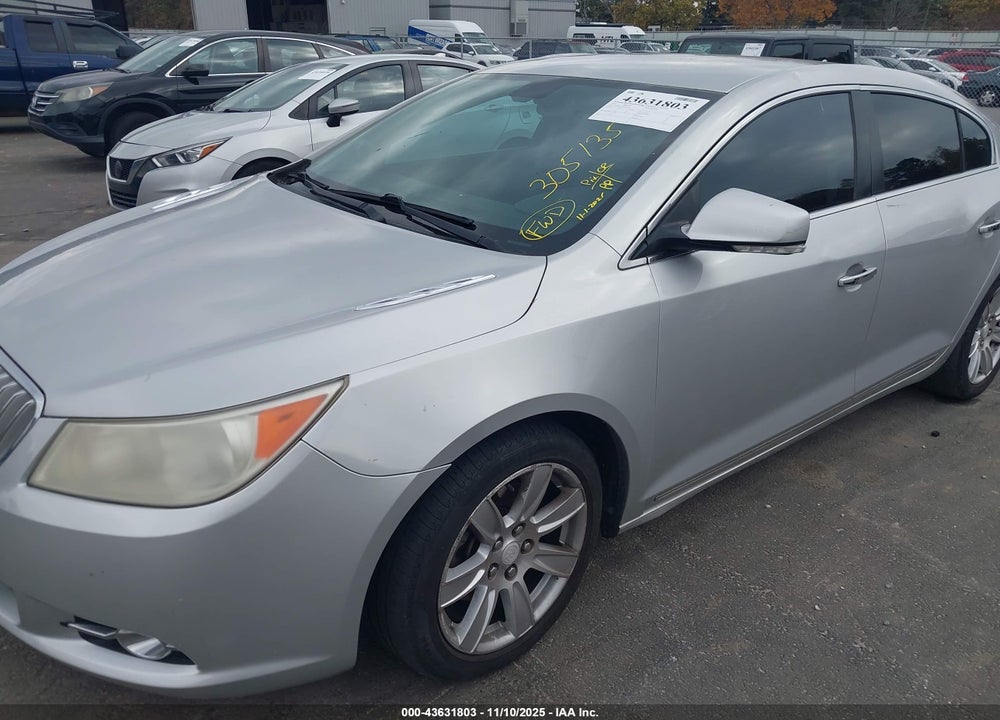 2012 BUICK LACROSSE VIN: 1G4GD5E31CF305135