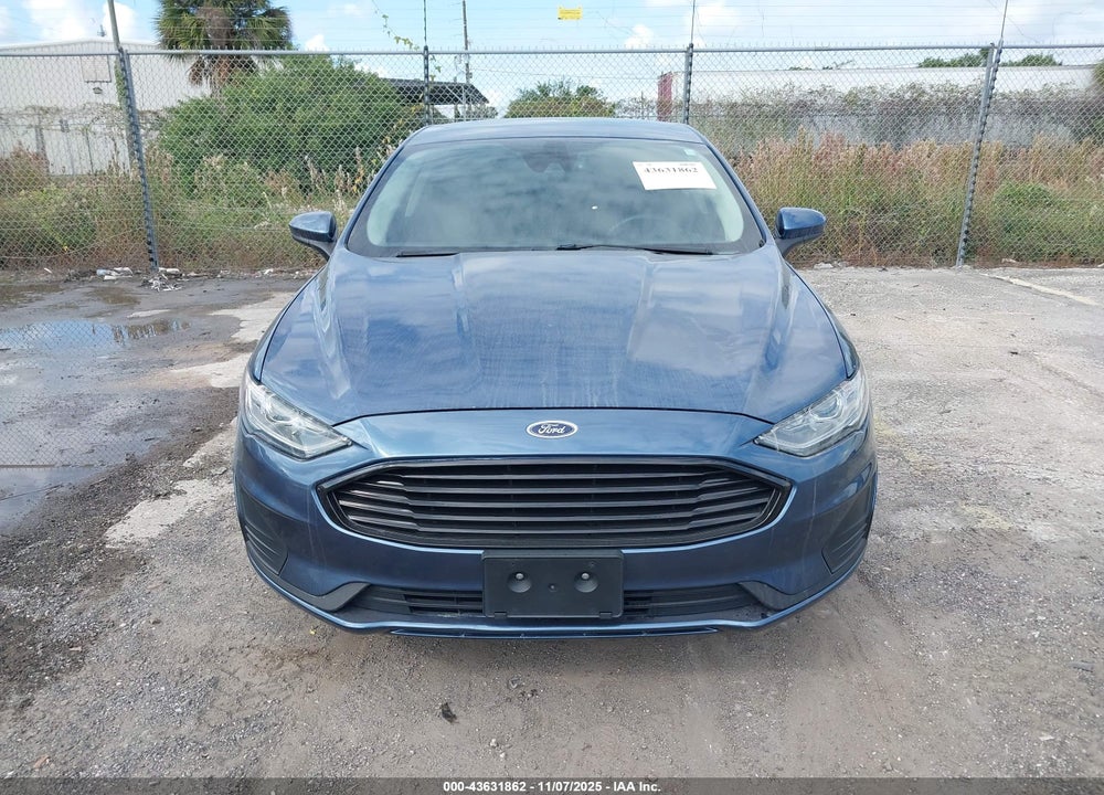 2019 FORD FUSION VIN: 3FA6P0T91KR268662