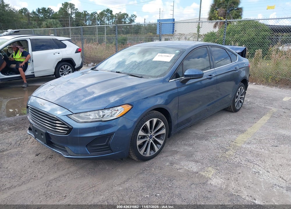 2019 FORD FUSION VIN: 3FA6P0T91KR268662