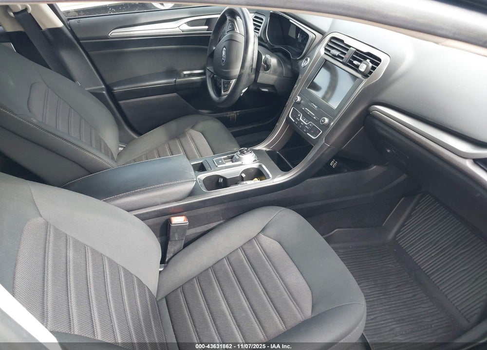 2019 FORD FUSION VIN: 3FA6P0T91KR268662