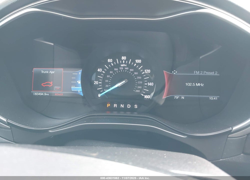 2019 FORD FUSION VIN: 3FA6P0T91KR268662