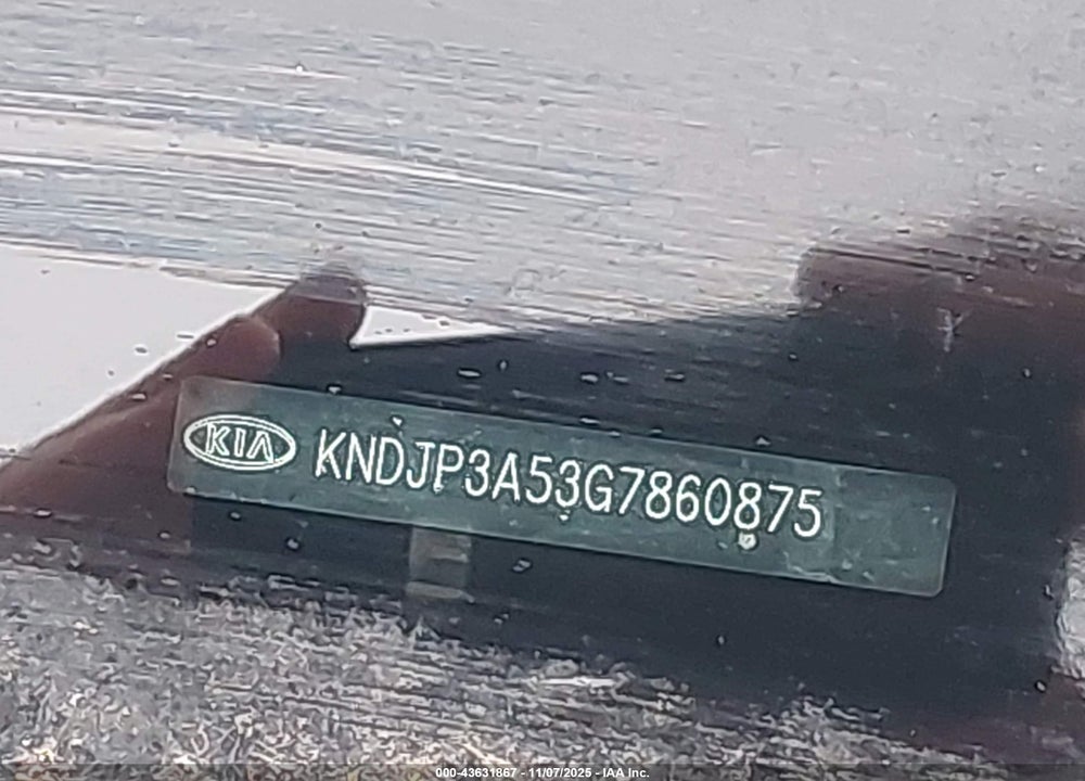 2016 KIA SOUL VIN: KNDJP3A53G7860875