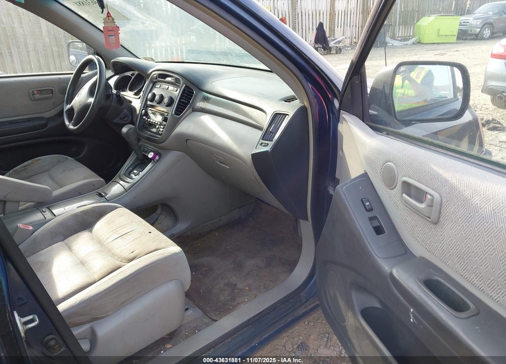2003 TOYOTA HIGHLANDER VIN: JTEGD21A330047562