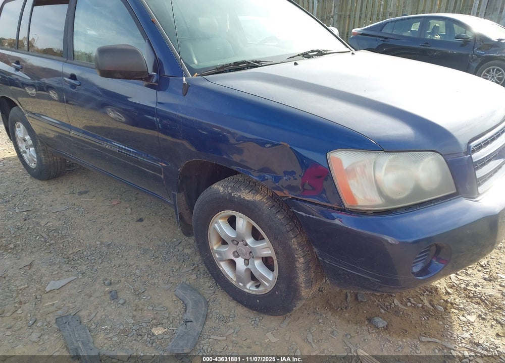 2003 TOYOTA HIGHLANDER VIN: JTEGD21A330047562