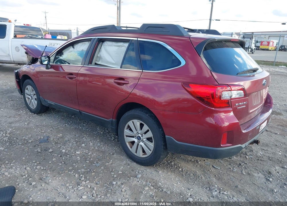 2015 SUBARU OUTBACK 2.5I PREMIUM VIN: 4S4BSBFC2F3320956