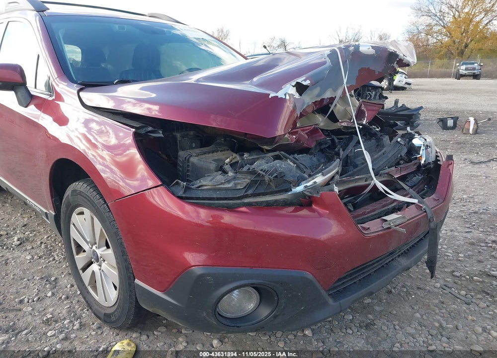 2015 SUBARU OUTBACK 2.5I PREMIUM VIN: 4S4BSBFC2F3320956