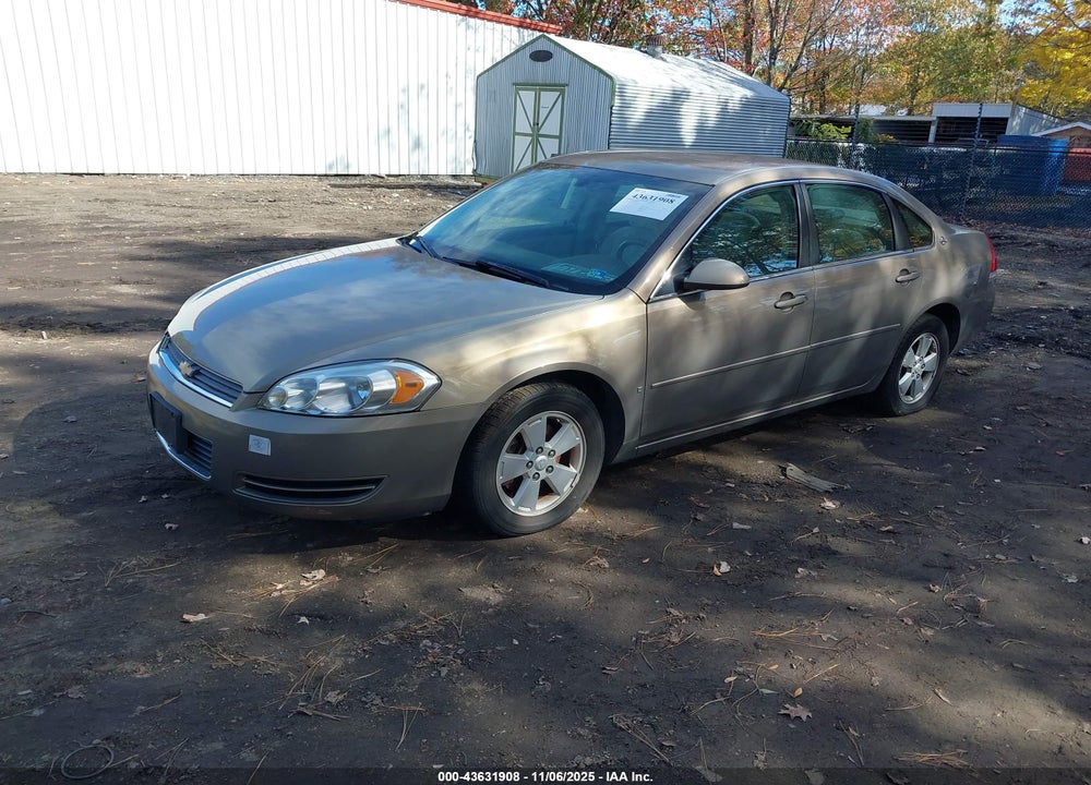2007 CHEVROLET IMPALA LT VIN: 2G1WT58N179135513