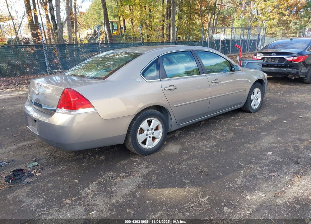 2007 CHEVROLET IMPALA LT VIN: 2G1WT58N179135513