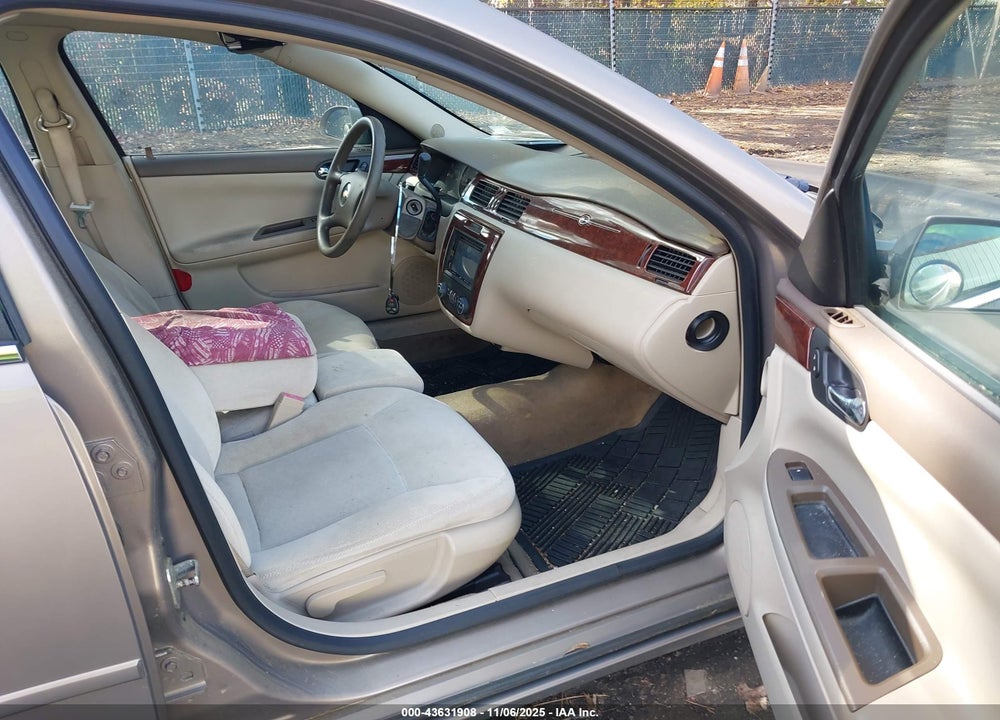 2007 CHEVROLET IMPALA LT VIN: 2G1WT58N179135513