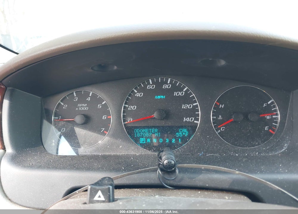 2007 CHEVROLET IMPALA LT VIN: 2G1WT58N179135513