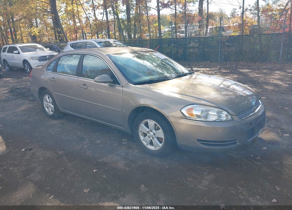 2007 CHEVROLET IMPALA LT VIN: 2G1WT58N179135513